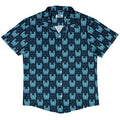 Symmetrical Cats Button Up Shirt Geek Nerd 0925 adult sizing All Adult Button Up Shirts