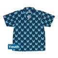 Symmetrical Cats Youth Hawaiian Shirt Geek Nerd 0925 Animal Patterns Design by Episodic