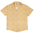 Tea Rex Button Up Shirt Geek Nerd adult sizing Design by Julie Kitzes dinosaur print