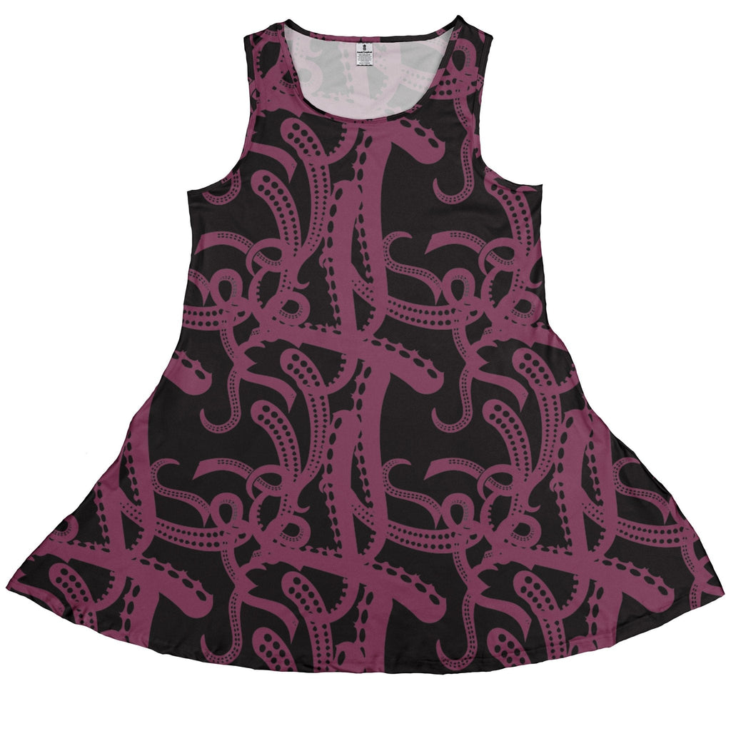 Tentacles Of Cthulhu Dress Geek Nerd Design by Heather Davenport Fantasy Prints halloween