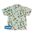 Toucan Tropica Youth Hawaiian Shirt Geek Nerd animal patterns botany print Design by Zirkus Design