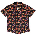 Trick or Treat Dinos Button Up Shirt Geek Nerd 0925 adult sizing All Adult Button Up Shirts