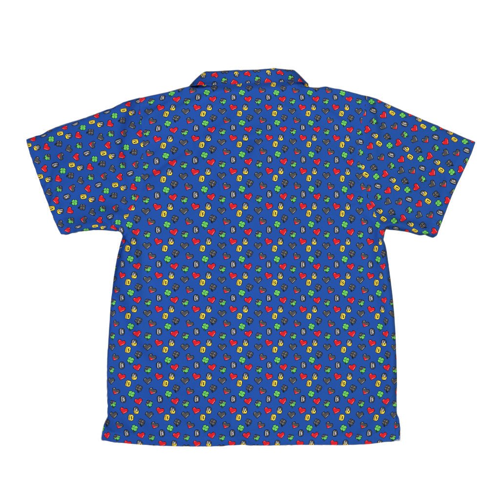 Video Game Stats Youth Hawaiian Shirt Geek Nerd 0925 Design by Tobe Fonseca FLOW DESC WRITING