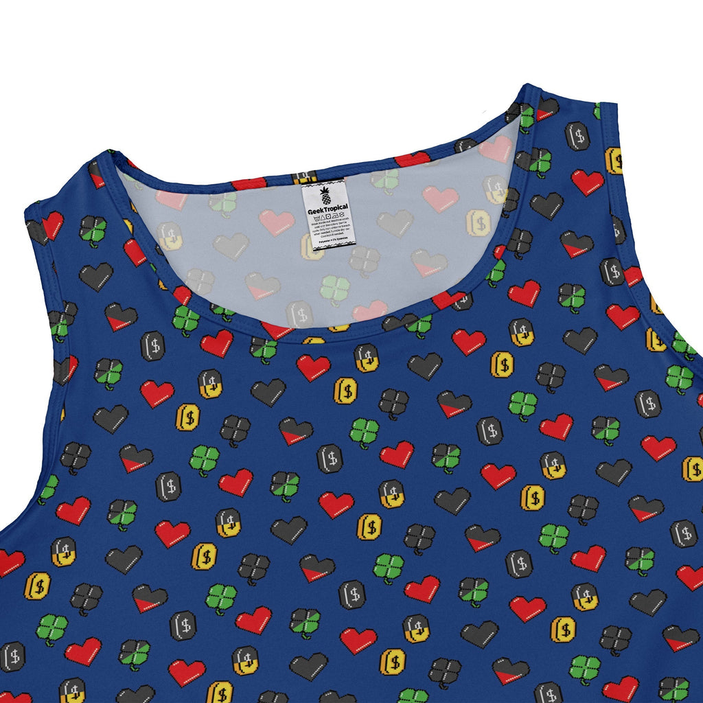 Video Game Stats Dress Geek Nerd 0925 Design by Tobe Fonseca FLOW DESC WRITING