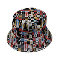 Vintage Chess Art Bucket Hat Geek Nerd 0925 board game print Design by Tobe Fonseca