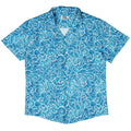 Waves light Button Up Shirt Geek Nerd adult sizing Design By Brigid Ashwood Marine biology