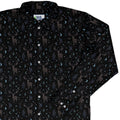 Winter Deer Long Sleeve Button Up Shirt Geek Nerd adult sizing Botany Print Christmas Print