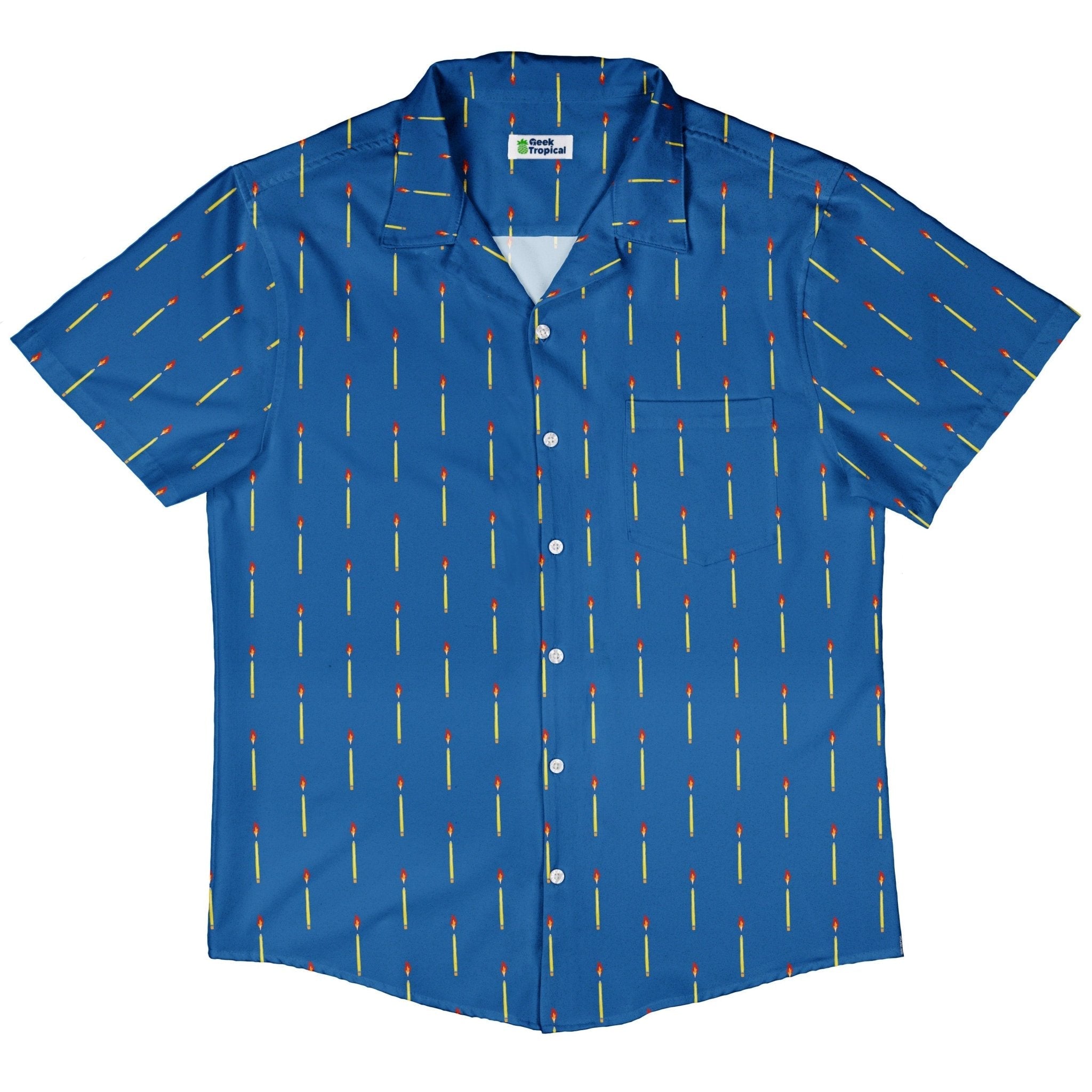 Writer Fuel Button Up Shirt Geek Nerd adult sizing book prints Design by Zirkus Design