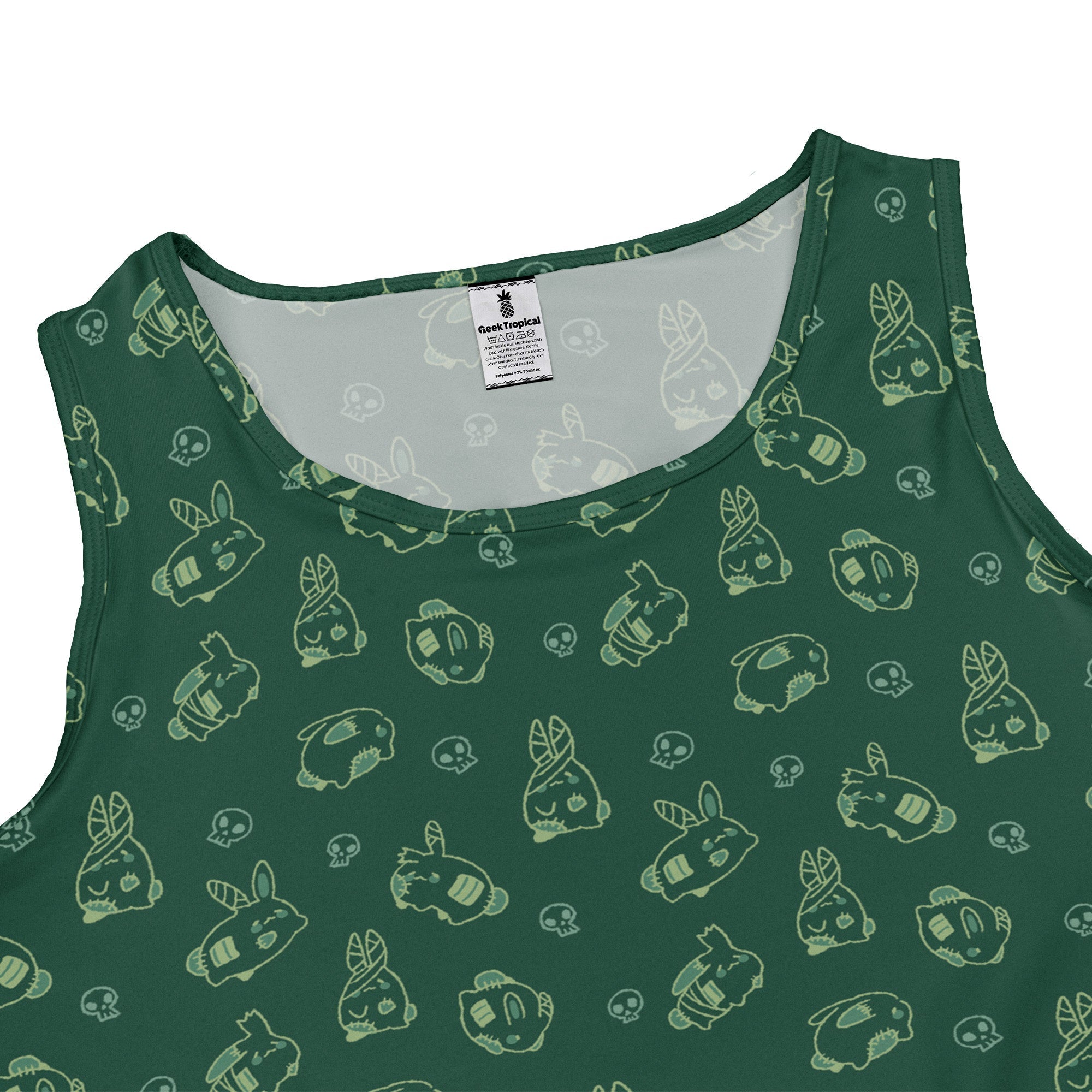 Zombie Bunnies Dress Geek Nerd Design by Ardi Tong halloween lx - C