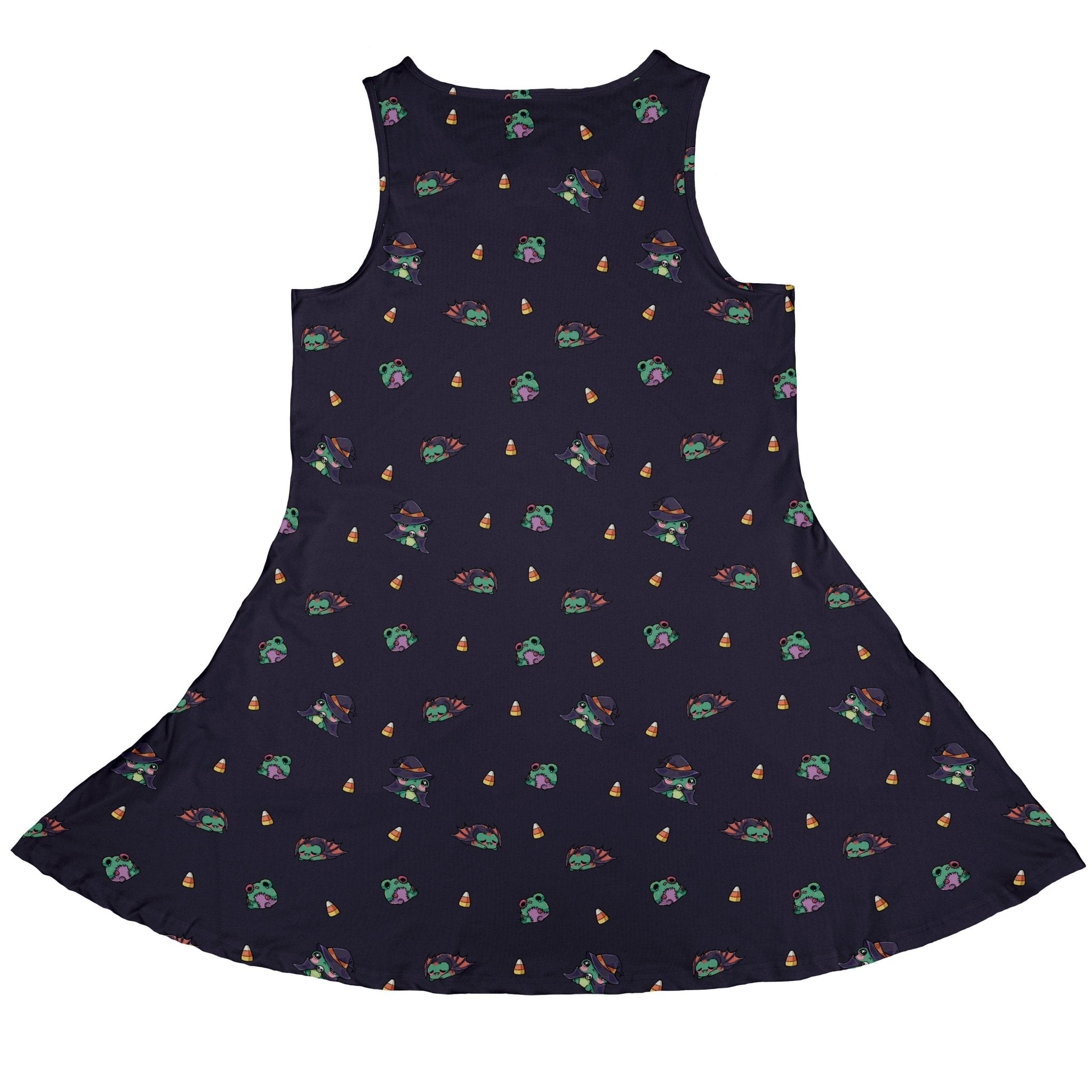 Zombie Frogs Dress Geek Nerd Design by Ardi Tong halloween lx - C