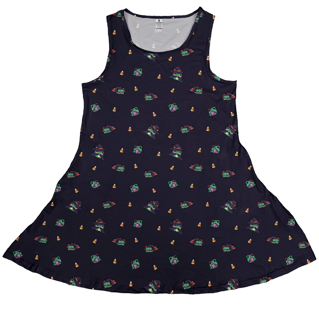 Zombie Frogs Dress Geek Nerd Design by Ardi Tong halloween lx - C