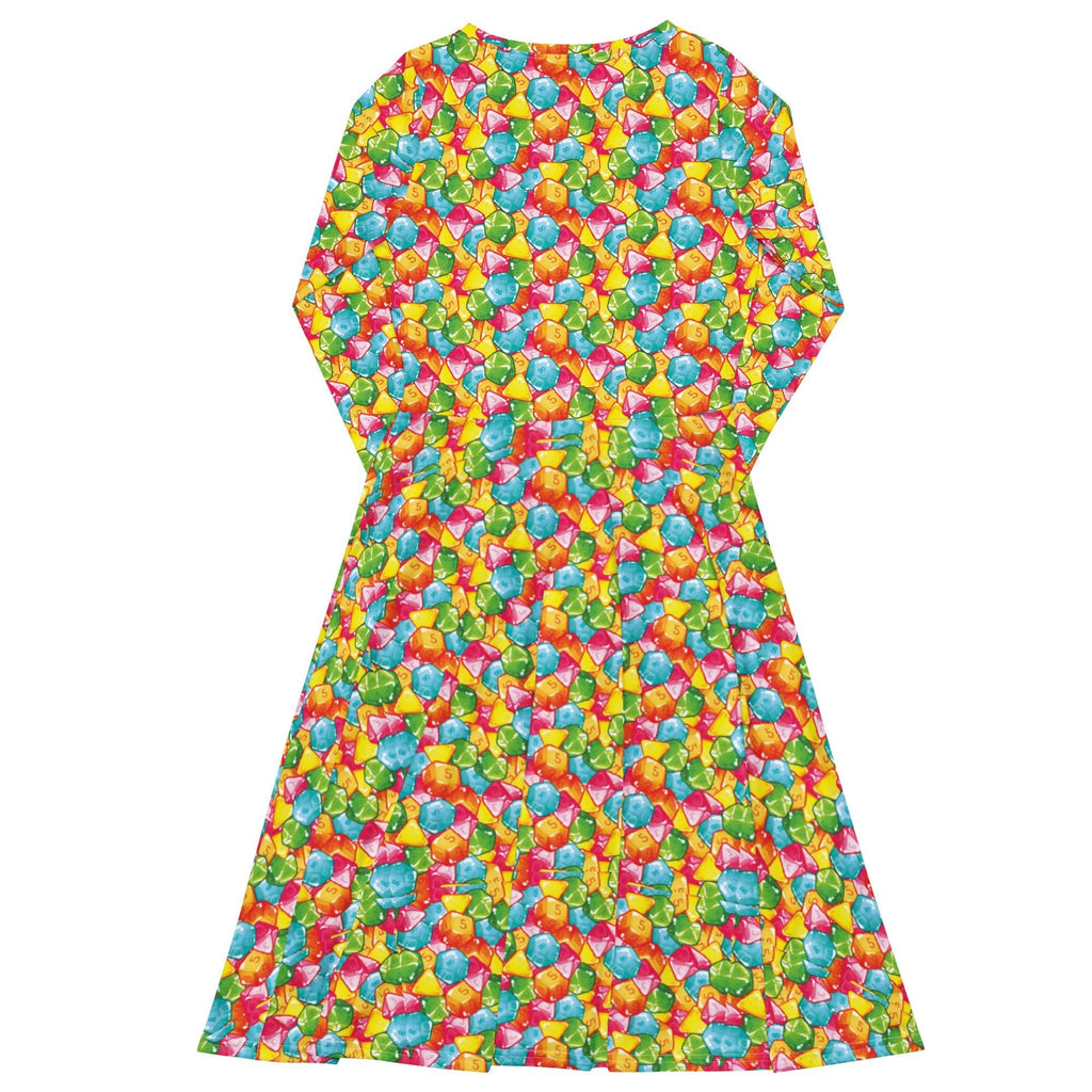 DND Gummies Long Sleeve Midi Dress 8