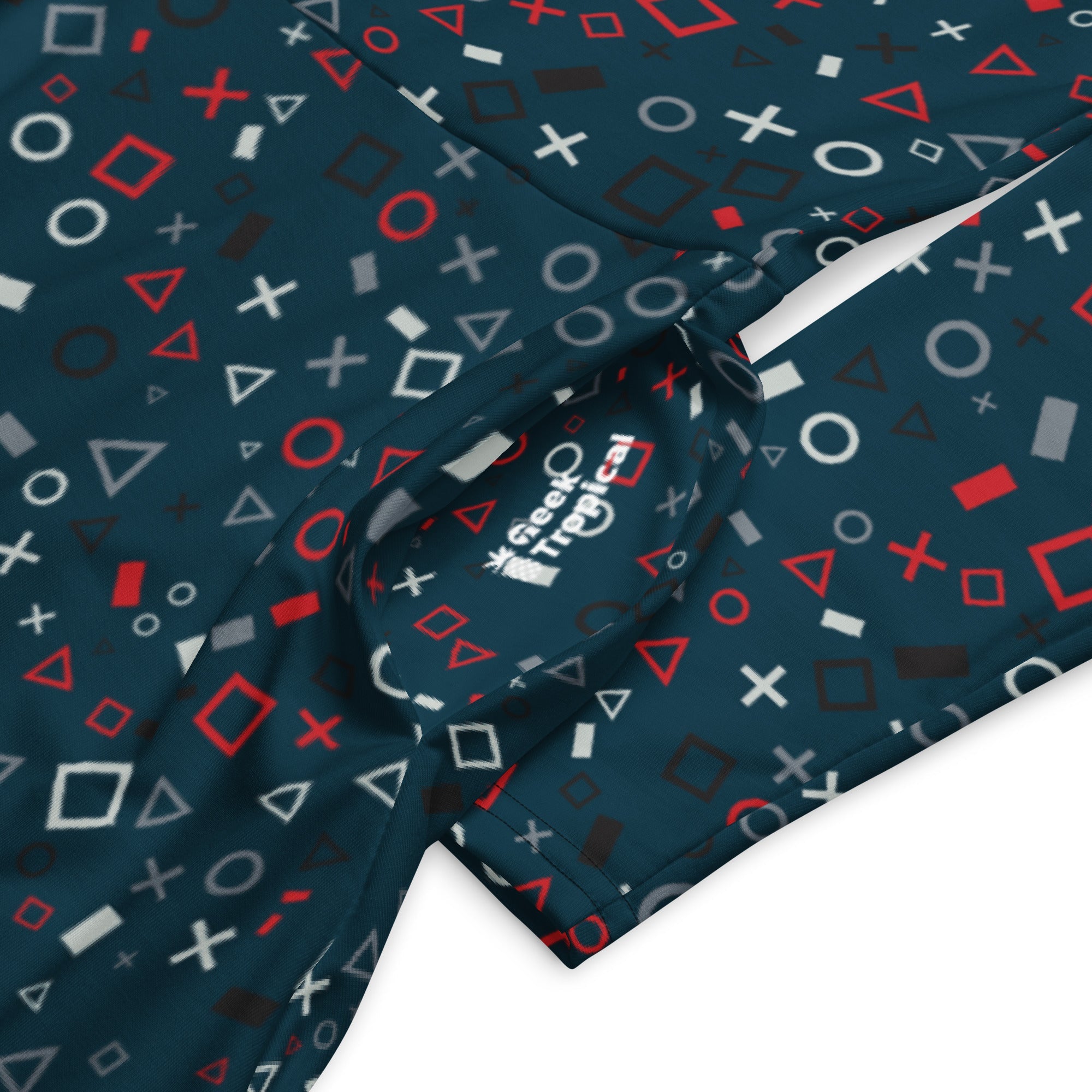 Nerdy Controller Gamepad Icons Teal Video Game Long Sleeve Midi Dress