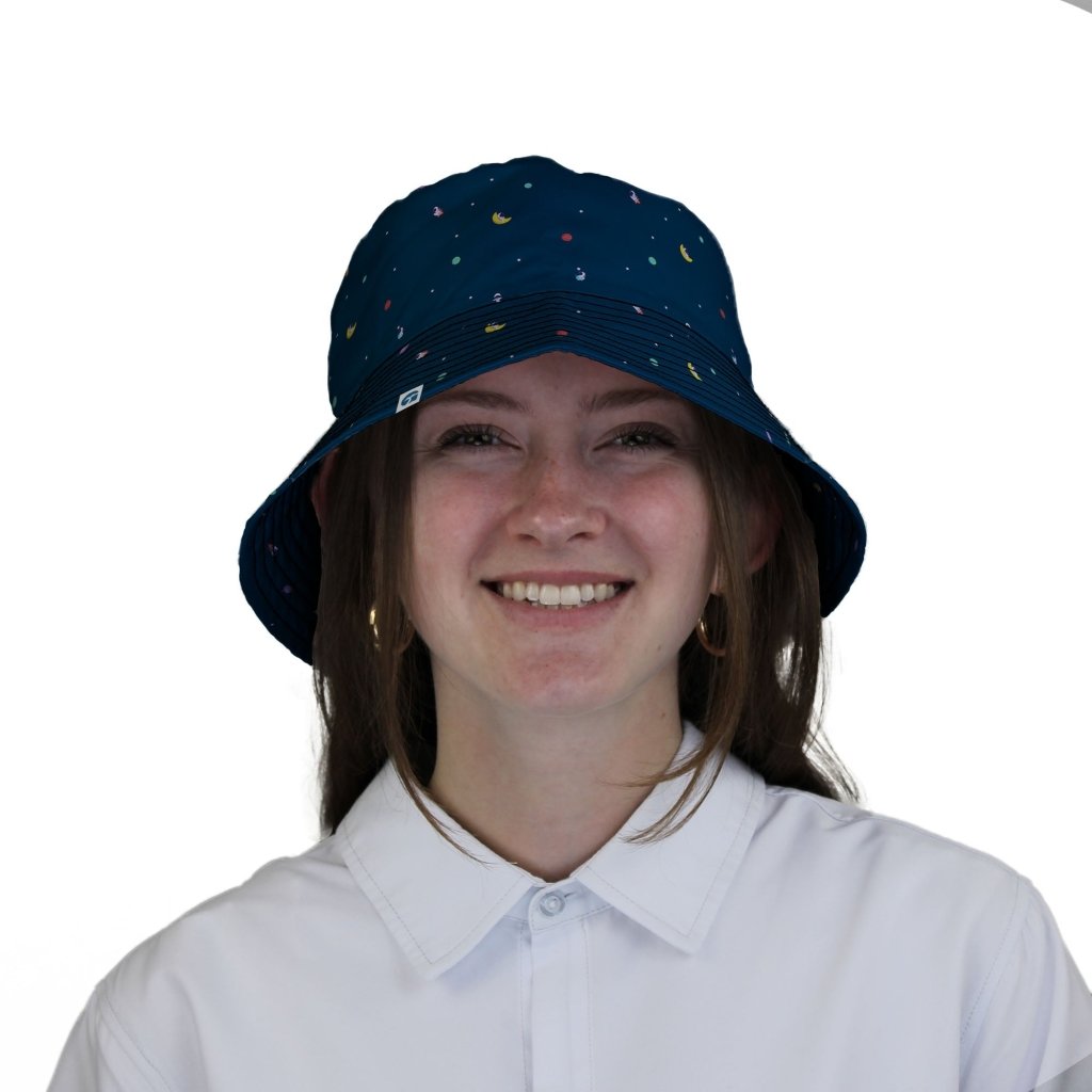 Astro Boy Space Bucket Hat - M - Black Stitching - -