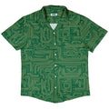 computer circuit board yellow green Button Up Shirt Geek Nerd 0925 adult sizing All Adult Button Up Shirts