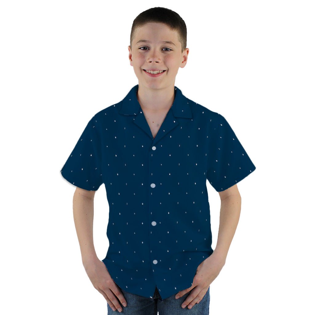 Dark Mouse Youth Hawaiian Shirt - YXS - -