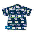 Dark Pattern98 Youth Hawaiian Shirt - YXS - -
