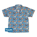 Dnd Tressym Familiars Youth Hawaiian Shirt - YXS - -