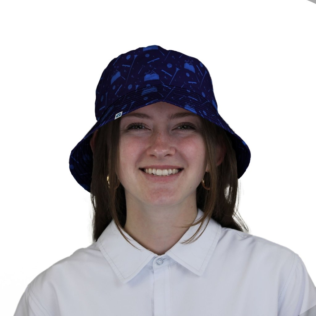 Dnd Wizard Class Bucket Hat - M - Black Stitching - -