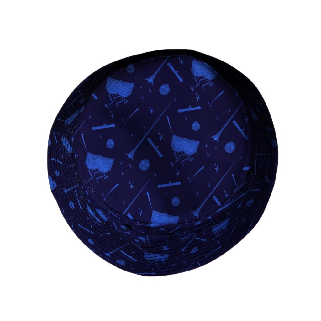 Dnd Wizard Class Bucket Hat - M - Black Stitching - -