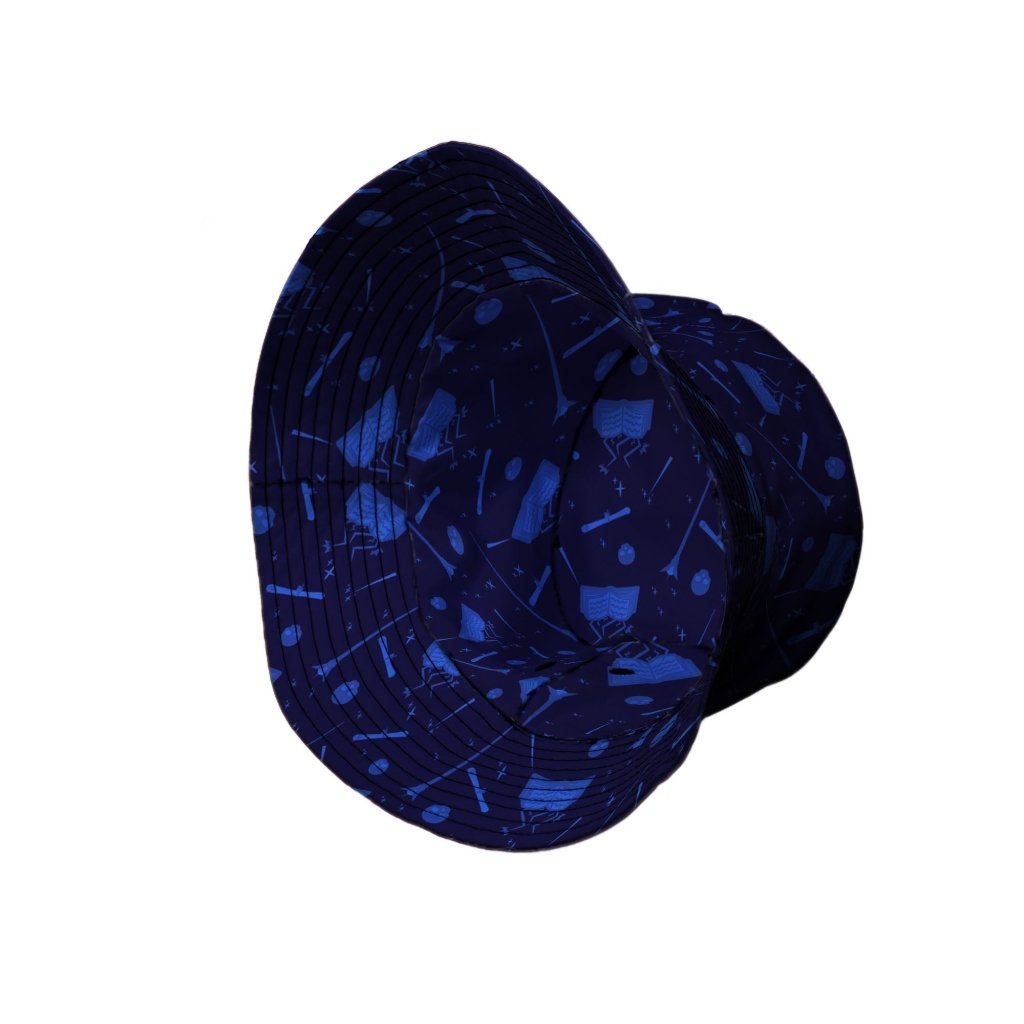 Dnd Wizard Class Bucket Hat - M - Black Stitching - -