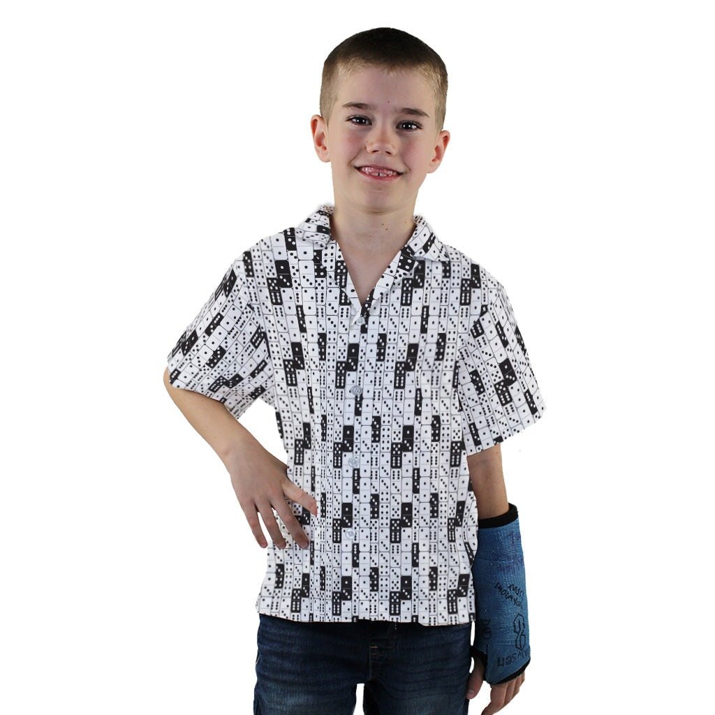 Dominos Youth Hawaiian Shirt - YXS - -