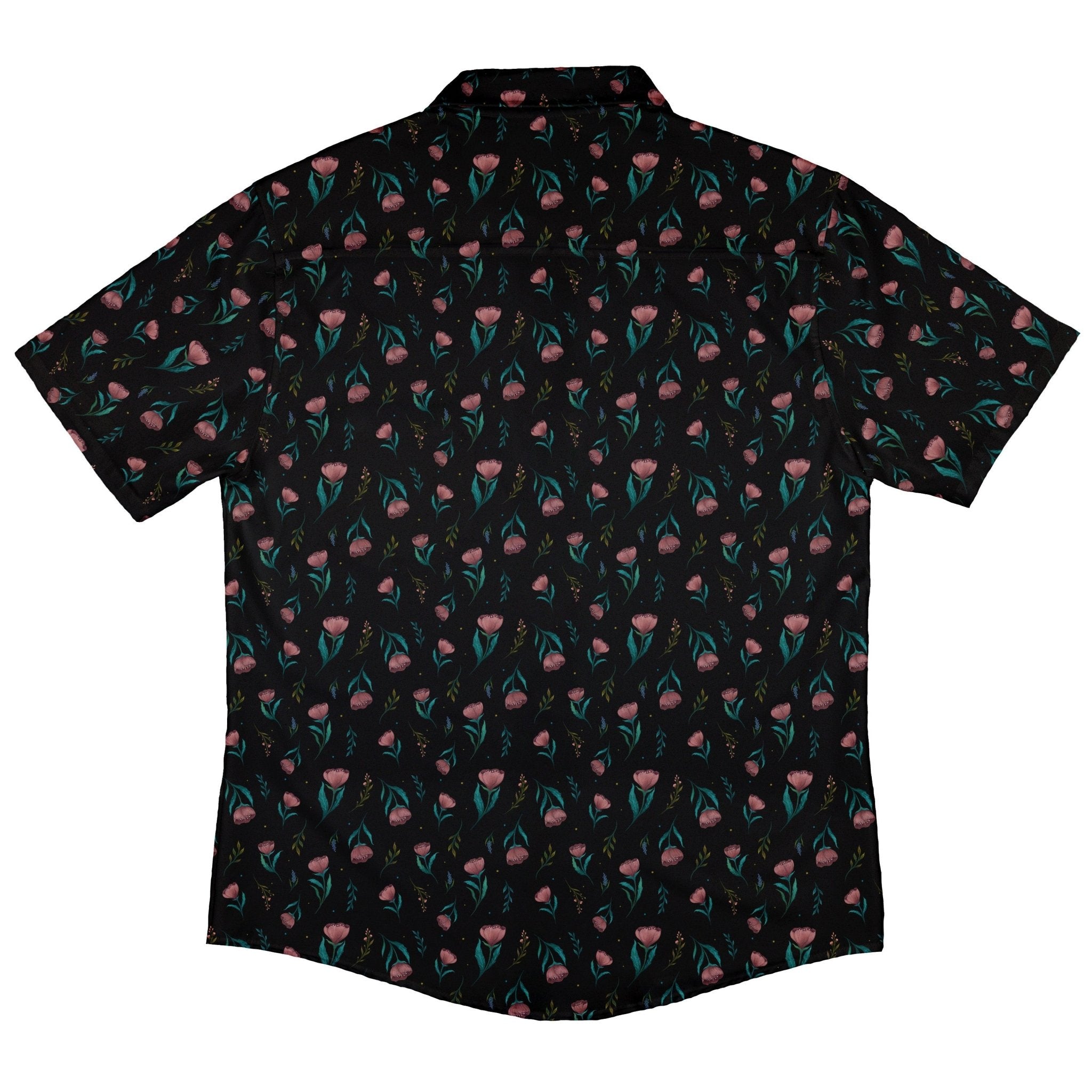 Episodic Blooms Button Up Shirt - XS - Hawaiian Shirt - No Pocket -