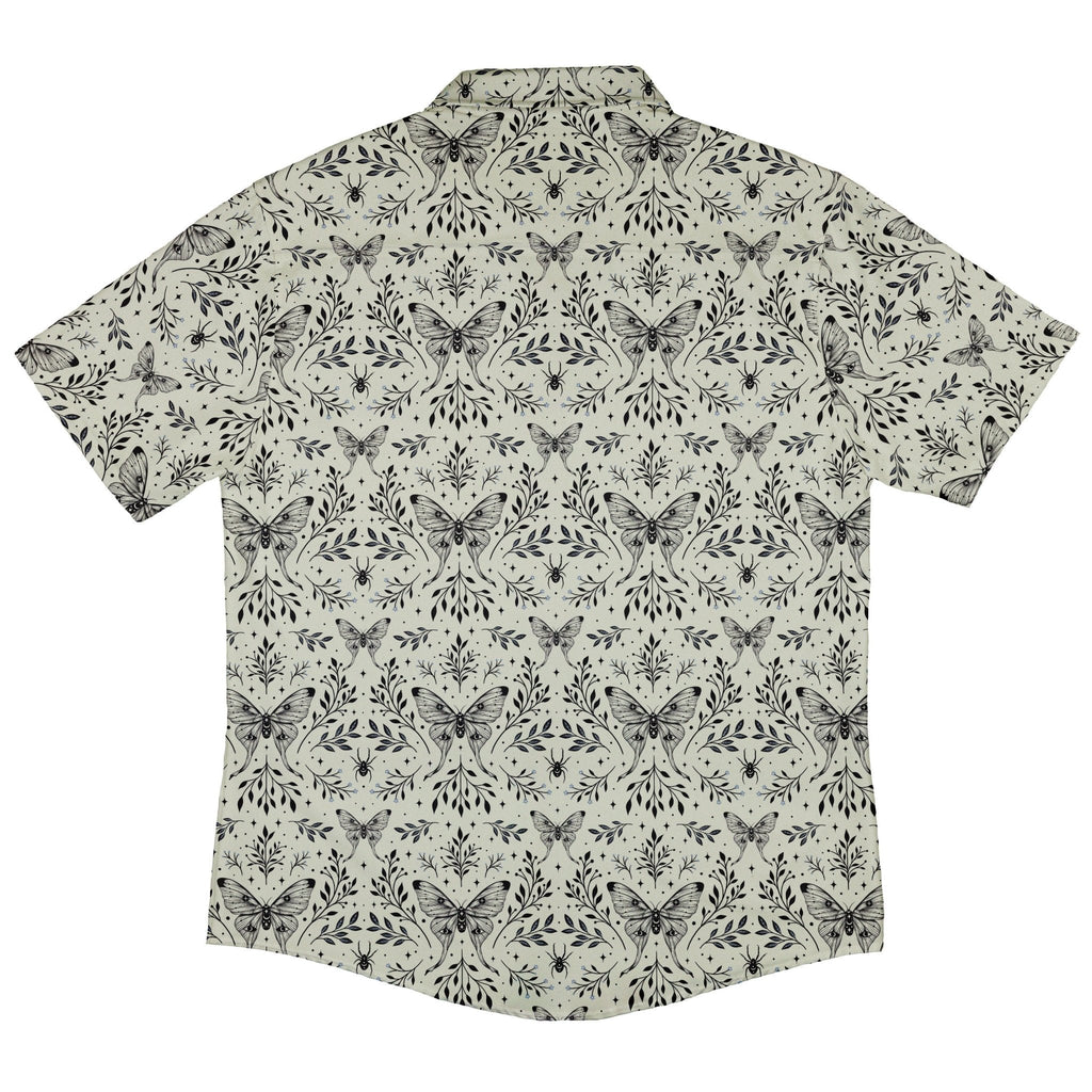 Episodic Mystical Butterfly Button Up Shirt - XS - Hawaiian Shirt - No Pocket -