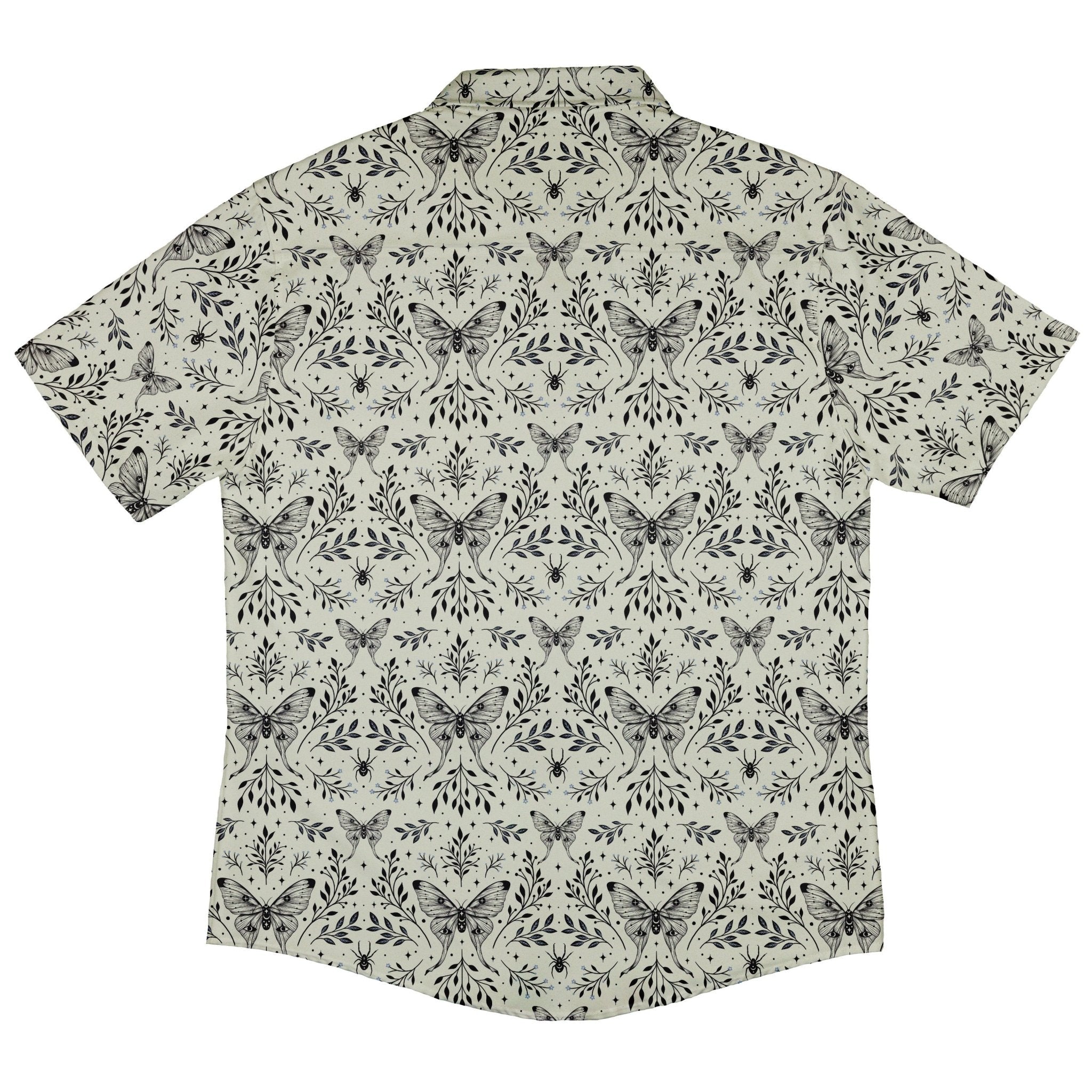 Episodic Mystical Butterfly Button Up Shirt - XS - Hawaiian Shirt - No Pocket -