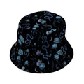 Episodic Serpent Garden Blue Space Bucket Hat - M - Black Stitching - -
