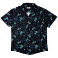 Episodic Serpent Garden Blue Space Button Up Shirt - XS - Hawaiian Shirt - No Pocket -