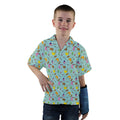 Exploding Kittens Lumber Cats Summer Youth Hawaiian Shirt - YXS - -