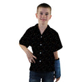 Math Symbols Black Youth Hawaiian Shirt - YXS - -