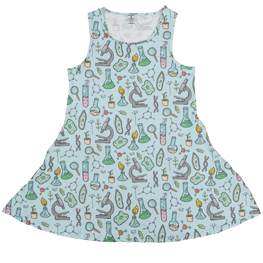 Science Bioengineer Germanation Sky Blue Dress Geek Nerd lifestyle photo lx - C science print