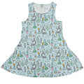Science Bioengineer Germanation Sky Blue Dress Geek Nerd lifestyle photo lx - C science print