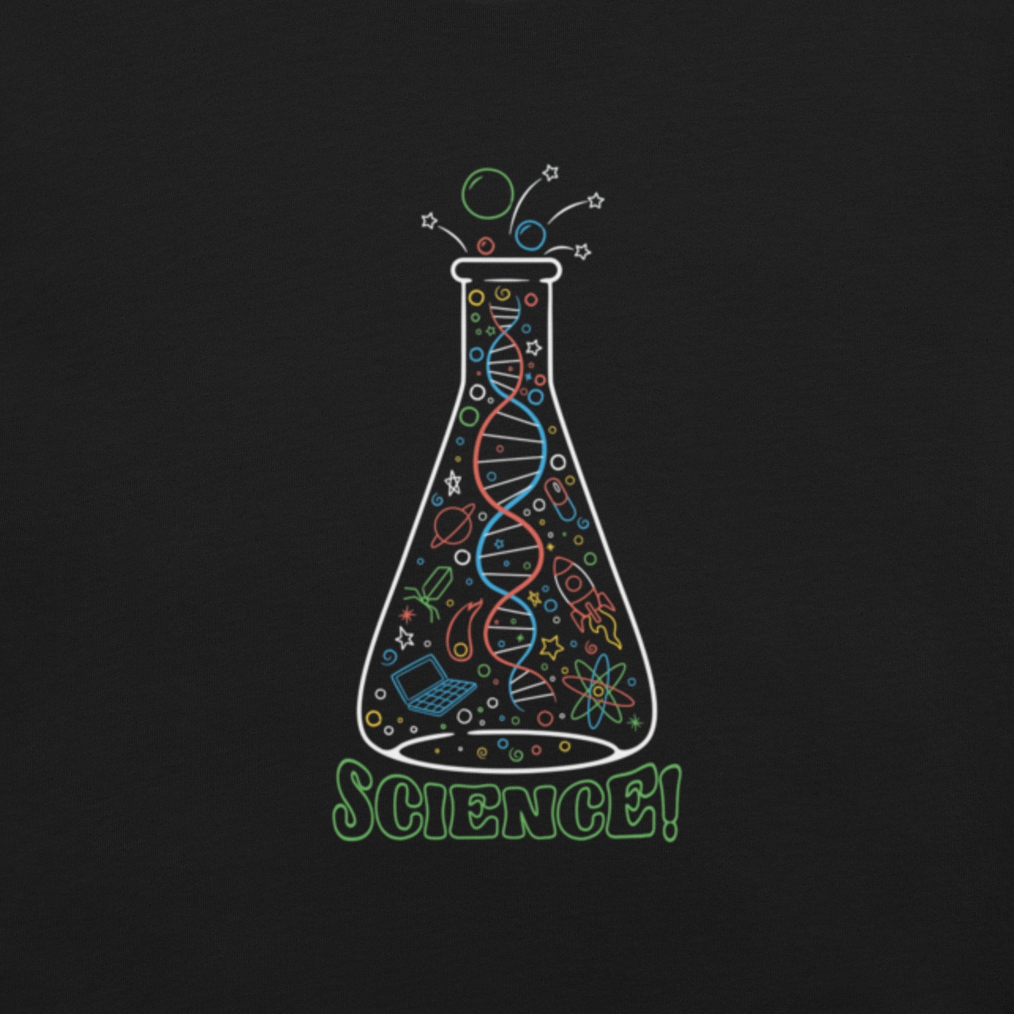 Always Science T-Shirt Geek Nerd Design by Tobe Fonseca FLOW DESC WRITING science print