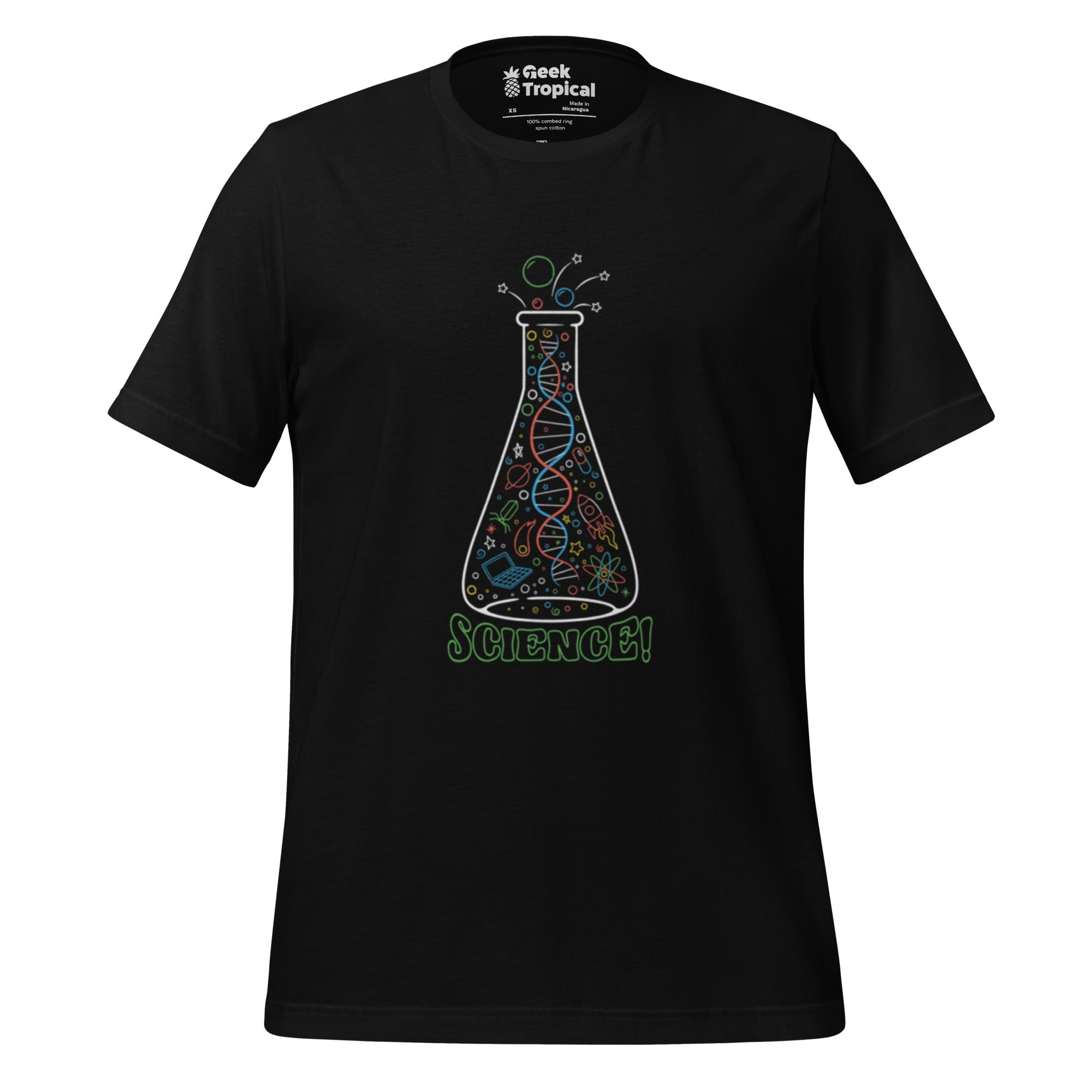 Always Science T-Shirt Geek Nerd Design by Tobe Fonseca FLOW DESC WRITING science print