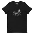 Ride or Die Skeleton Bike T-Shirt Geek Nerd Design by Tobe Fonseca FLOW DESC WRITING Funny Prints