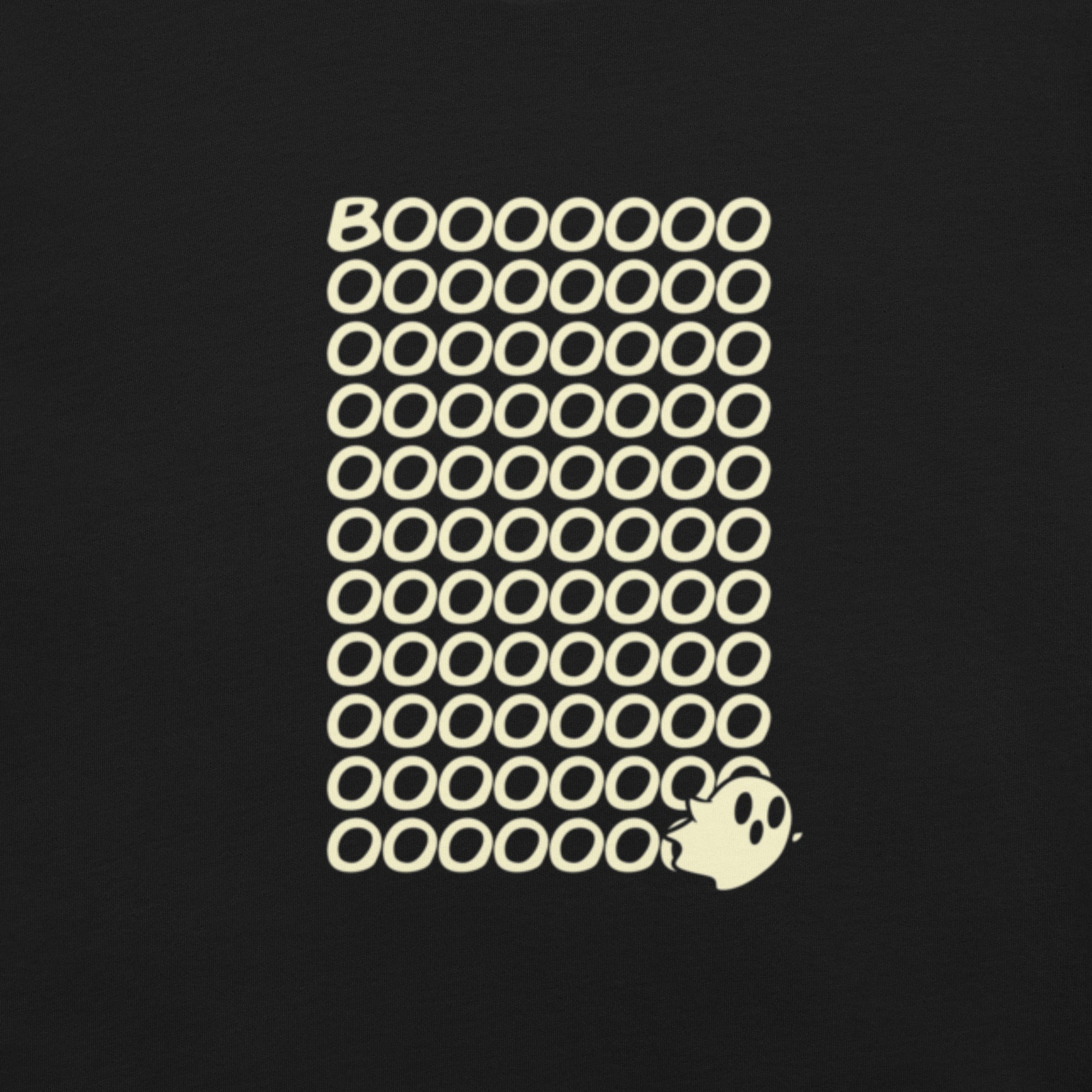 Boo Ghost T-Shirt Geek Nerd Design by Tobe Fonseca Fantasy Prints FLOW DESC WRITING