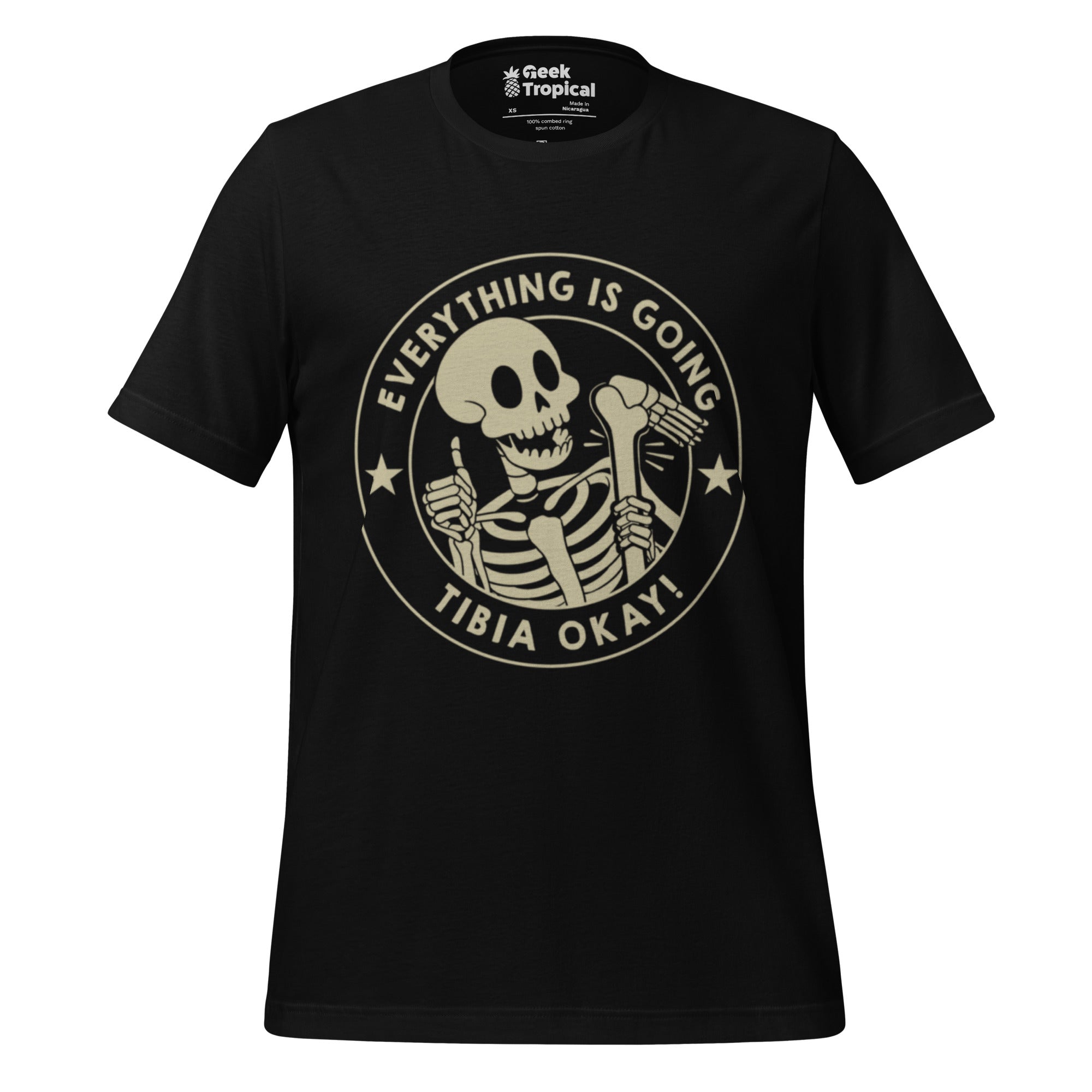 TIBIA Okay Funny T-Shirt Geek Nerd