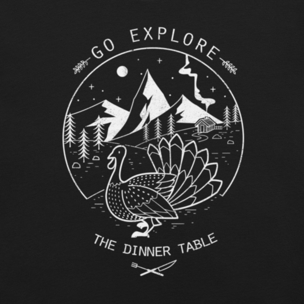 Explore Thanksgiving Dinner T-Shirt Geek Nerd
