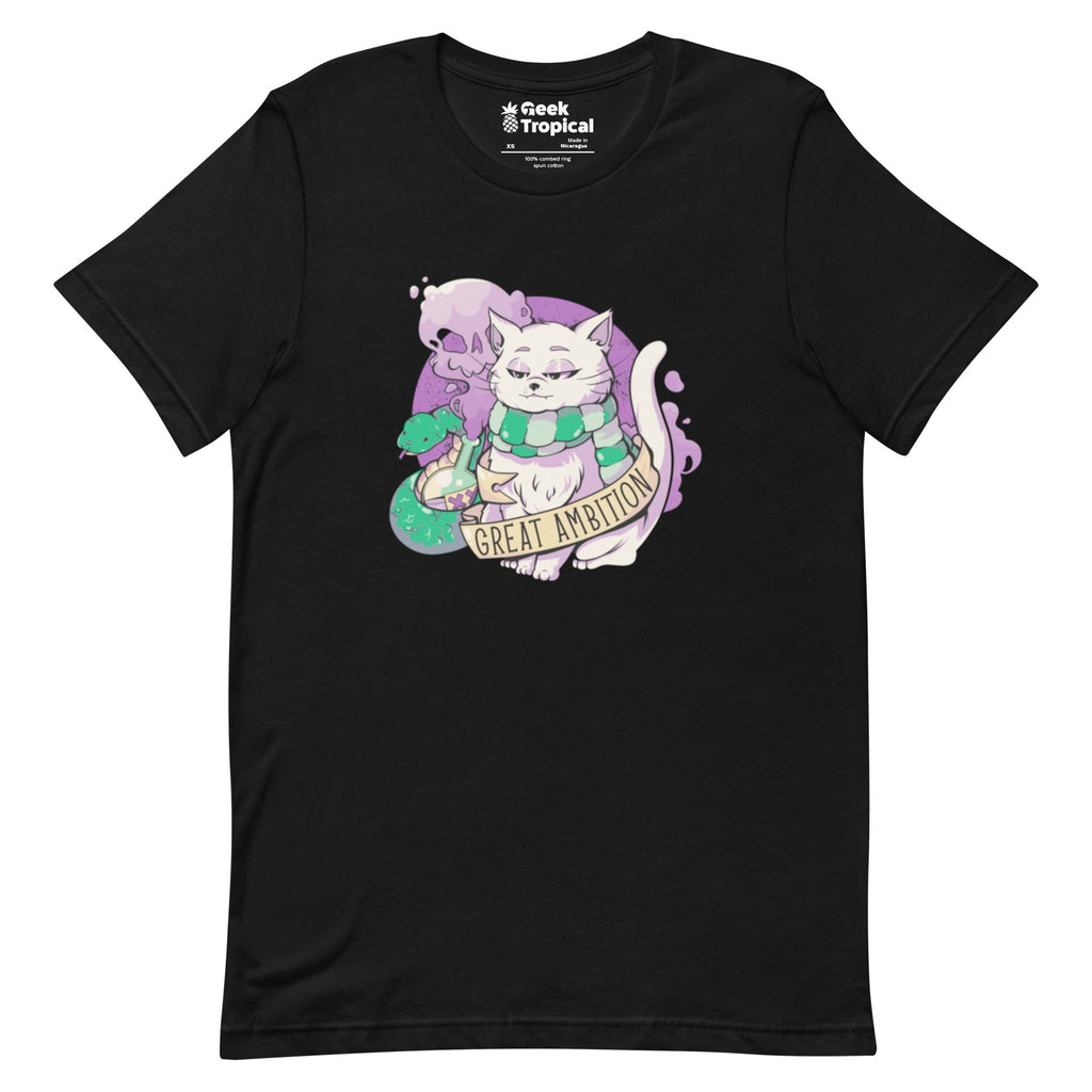 Great Ambition Snake T-Shirt Geek Nerd