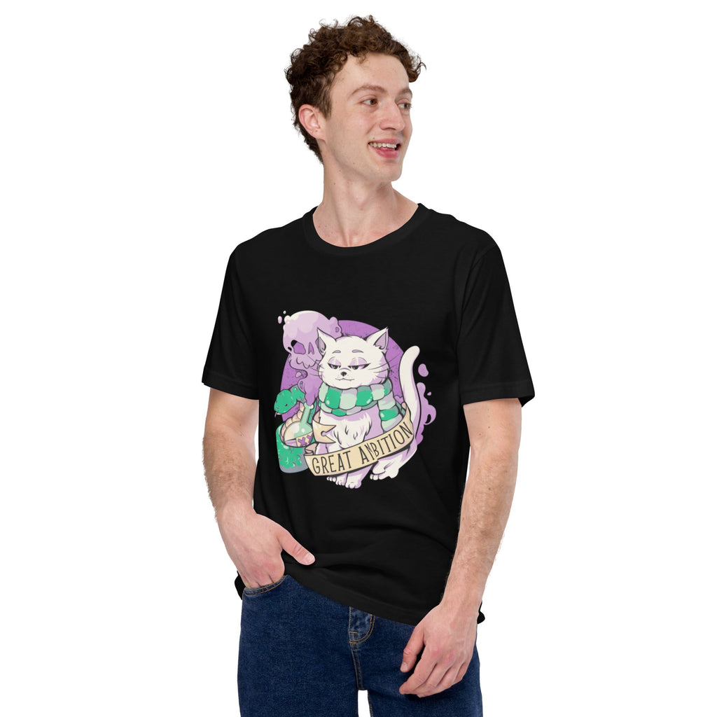 Great Ambition Snake T-Shirt Geek Nerd