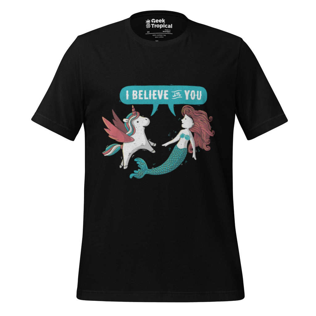 I Believe In You T-Shirt Geek Nerd