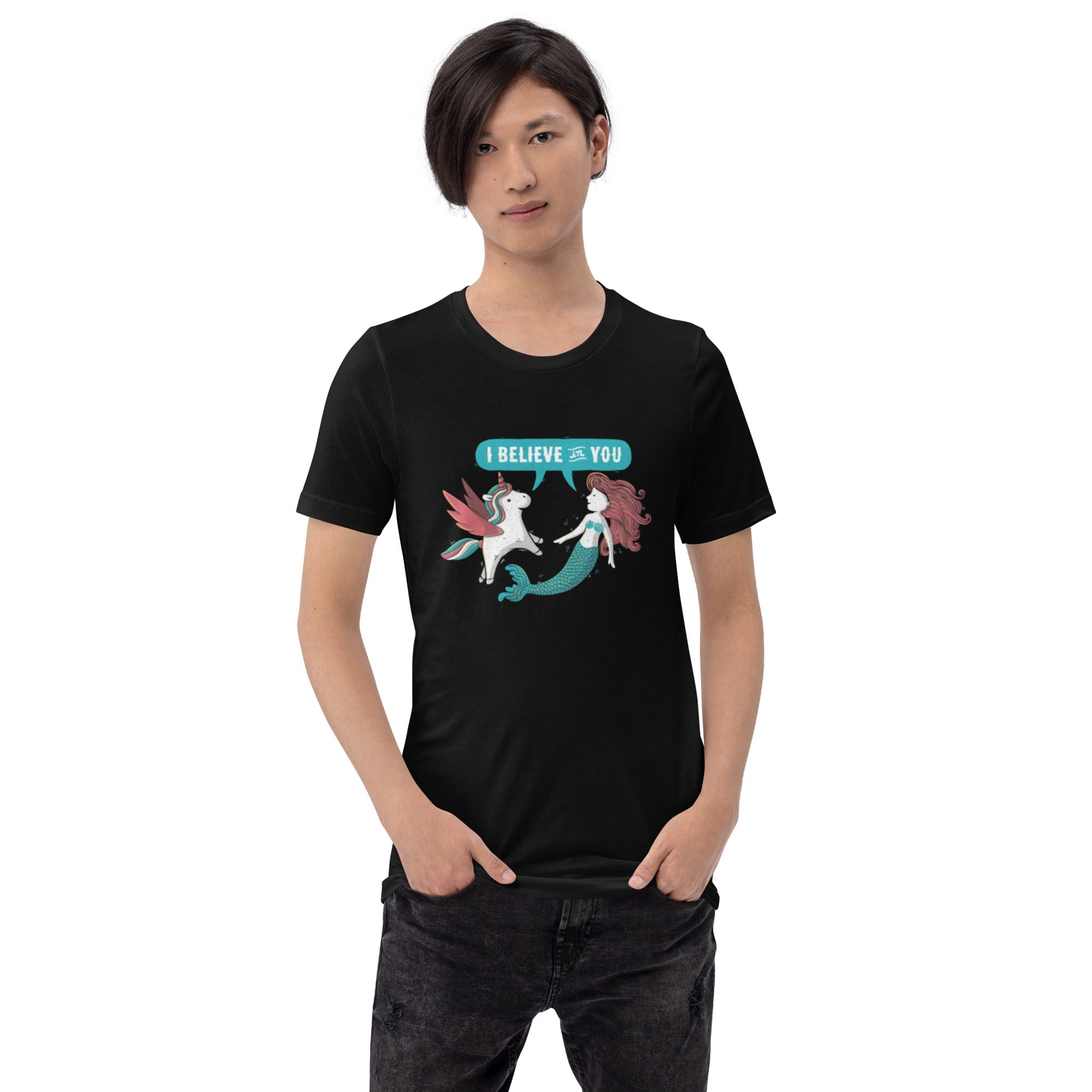 I Believe In You T-Shirt Geek Nerd