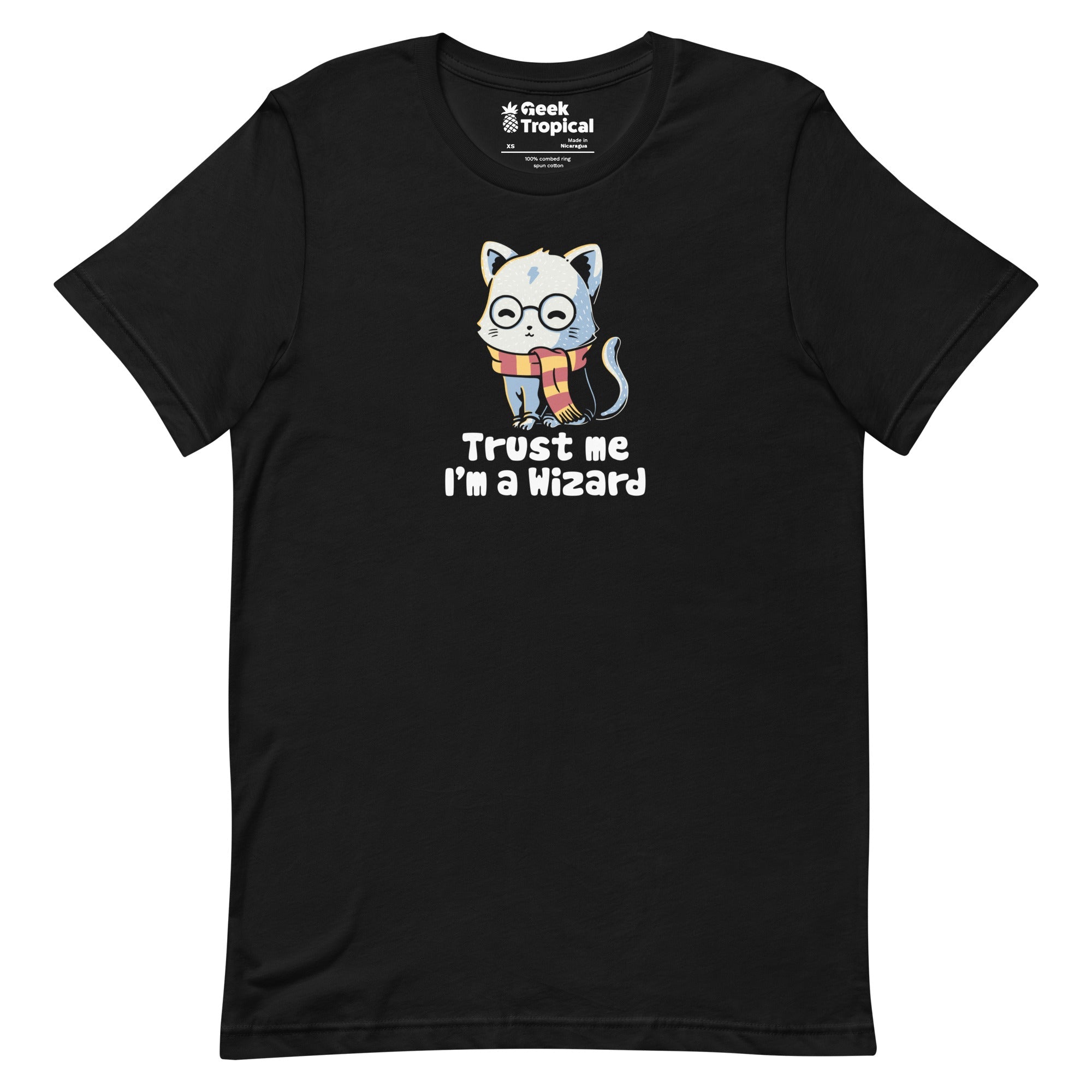 Trust me I'm A Wizard T-Shirt Geek Nerd Advertise to Meta Design by Tobe Fonseca dnd & rpg print