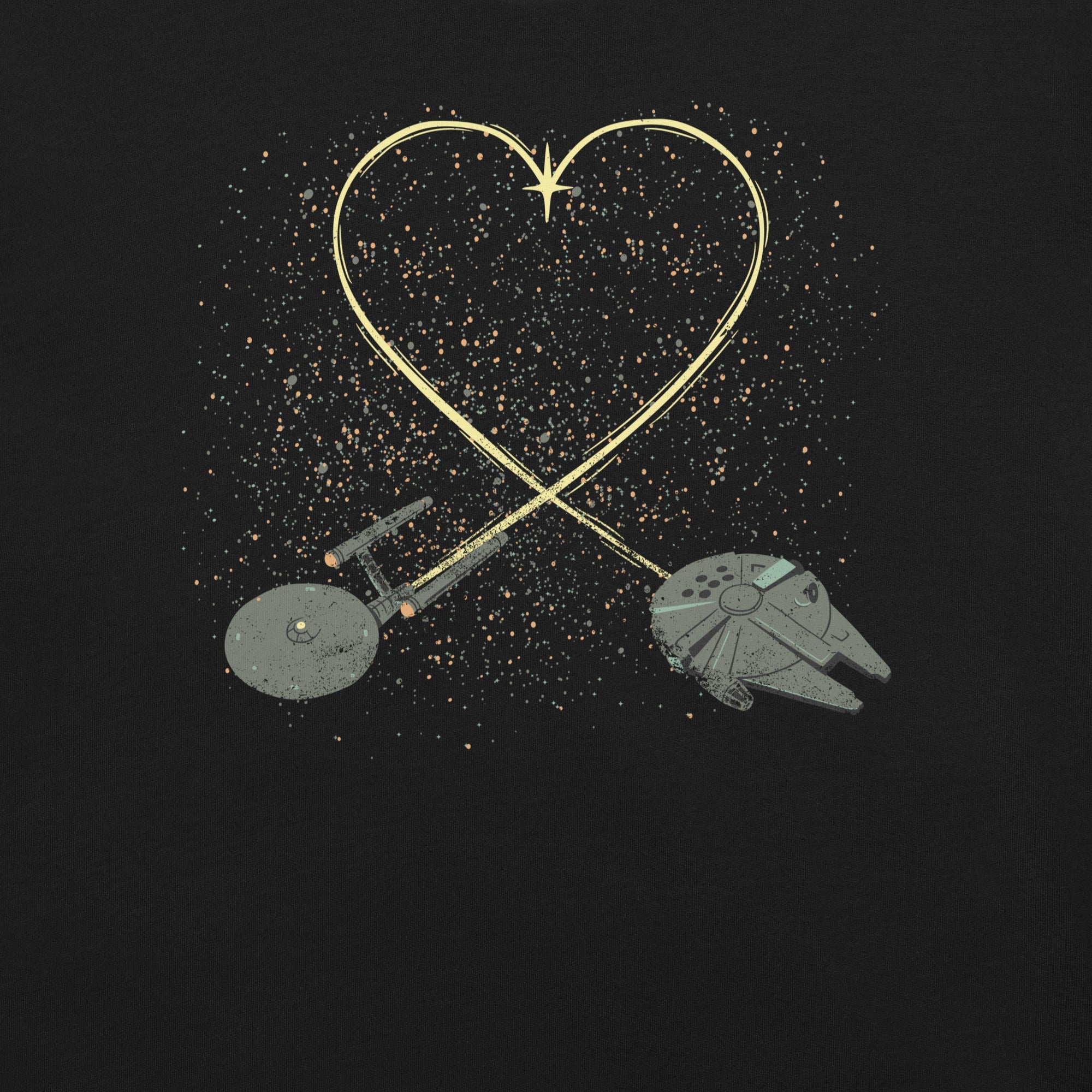 Wars Love T-Shirt Geek Nerd Advertise to Meta Design by Tobe Fonseca FLOW DESC WRITING
