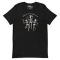 What a Time To Be Alive Skeleton T-Shirt Geek Nerd Advertise to Meta Design by Tobe Fonseca FLOW DESC WRITING