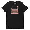 You Are Just My Type Floral Typewriter T-Shirt Geek Nerd Advertise to Meta Design by Tobe Fonseca FLOW DESC WRITING