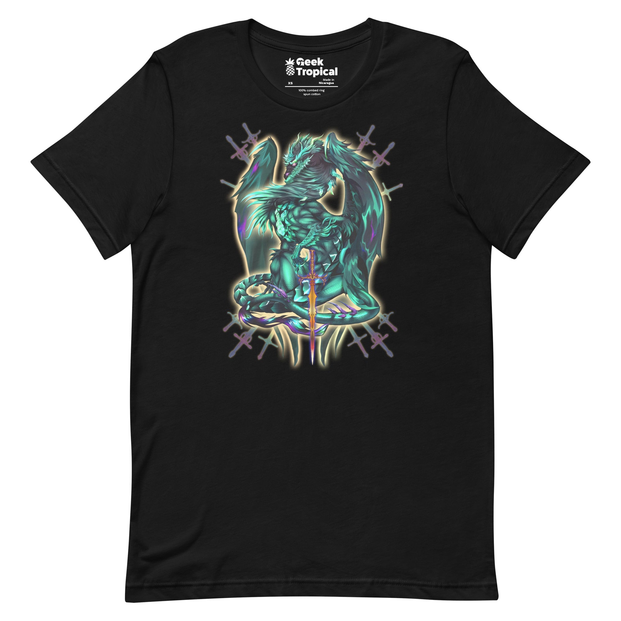 Dragonblade TERRABLADE T-Shirt Geek Nerd Advertise to Meta Design by Ruth Thompson Fantasy Prints